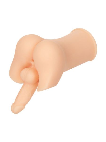 Мастурбатор реалістичний CalExotics The Wrestler Ass Stroker, попка з пенісом, 19,8 x 9 см