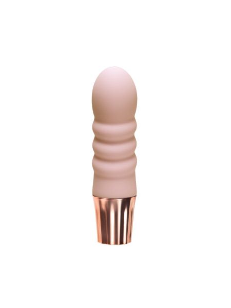 Міні-вібратор CRUSHIOUS Mellow Bubbles, рожевий, 11 х 2,8 см