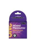 Презервативи ONE Mixed Pleasure, 3 шт