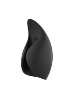 Мастурбатор з вібрацією Dream Toys Essentials, відкритий, нереалістичний, чорний, 13 см