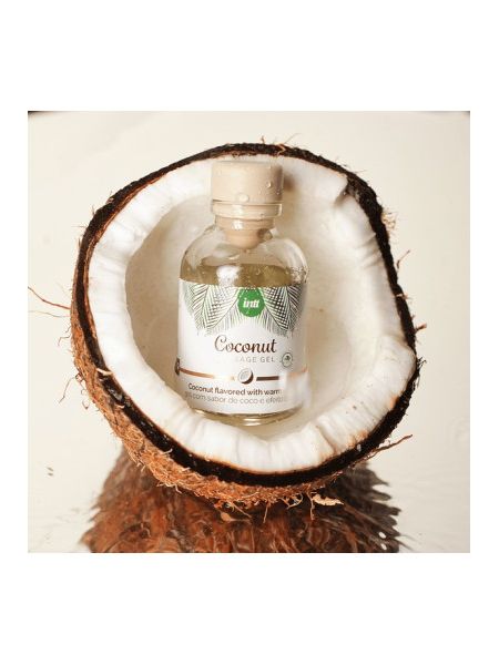 Масажний гель для інтимних зон з розігріваючим ефектом Intt Coconut та ароматом кокосу, 30 мл