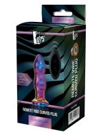 Анальна пробка із вібрацією дворівнева скляна Dream Toys GLAMOUR GLASS