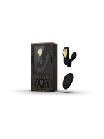 Вібратор у трусики AYA Zalo Obsidian Black на пульті управління