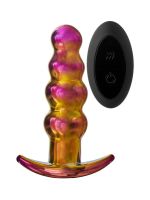 Анальна пробка із вібрацією скляна Dream Toys GLAMOUR GLASS