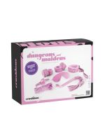 Комплект для БДСМ CRUSHIOUS Dungeons & Maidens рожевий, 8 предметів
