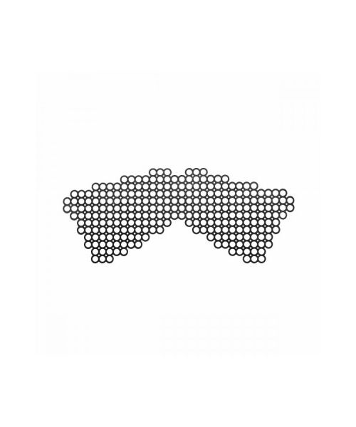 Маска самоклеюча вінілова Bijoux Indiscrets чорна