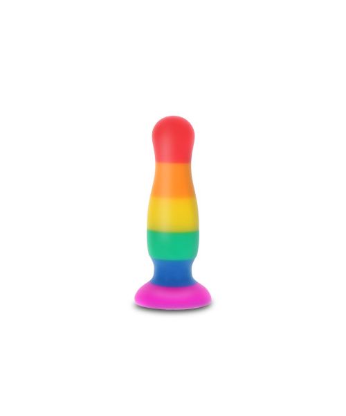 Анальна пробка TOY JOY Fun Stuffer, L, різнокольорова, 12,5 × 3,3 см