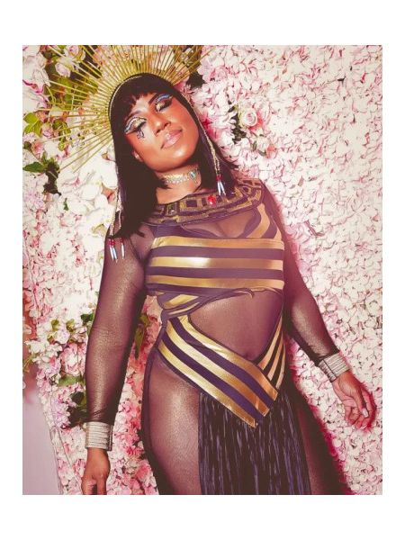 Наклейка з коштовностями Leg Avenue Клеопатри Cleopatra face jewels sticker
