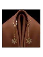 Прикраси для клітора та статевих губ non-pierced clitoral jewelry dangle with snowflake UPKO