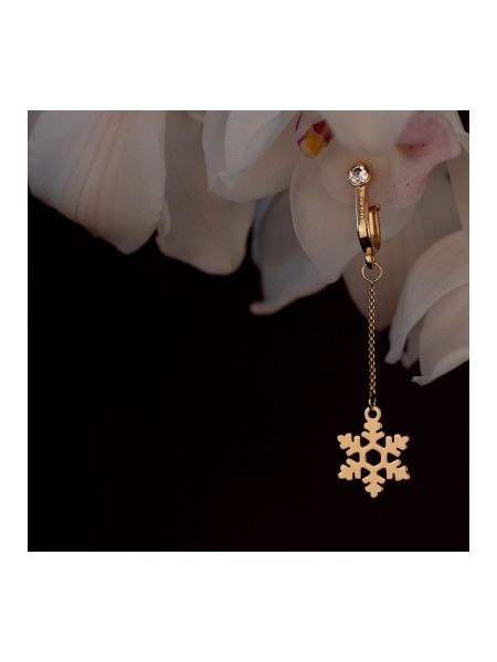 Прикраси для клітора та статевих губ non-pierced clitoral jewelry dangle with snowflake UPKO