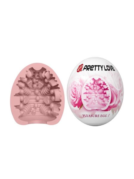 Мастурбатор яйце PRETTY LOVE Pleasure Egg, рожеве