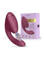 Вібратор-стимулятор вакуумний Womanizer Next Duo Dusky Pink для точки G, рожевий