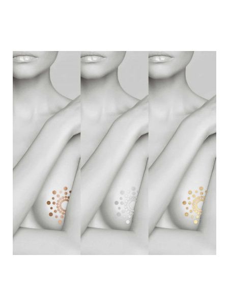 Прикраса для грудей MIMI Metallic Skin Transfer Bijoux Indiscrets