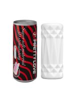 Мастурбатор PRETTY LOVE Pop-Top Can Masturbator, червоний