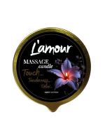 Масажна свічка L'amour Violet Amber, золота, 70 мл
