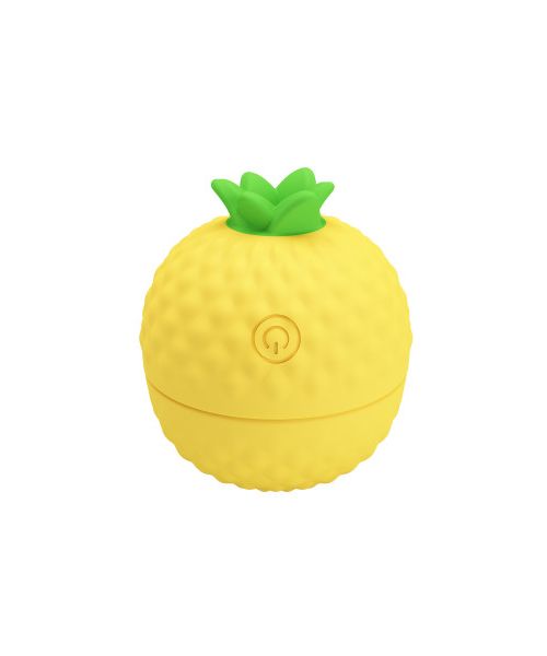 Кліторальний пульсатор PRETTY LOVE Pineapple Secret жовтий, 5,7 х 5,1 см