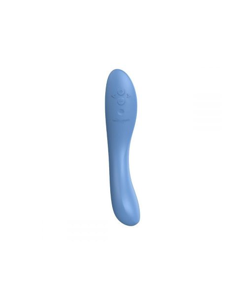 Вібратор для точки G Rave 2 We-Vibe, силіконовий, синій, 19.3 х 3 см