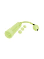 Помпа для члена Whipsmart Glow In The Dark 3 кільця в комплекті, що світиться в темряві, 23.5 см
