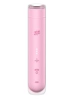 Вакуумний стимулятор Satisfyer First Kiss для клітора, рожевий, 12.5 х 2.5 см