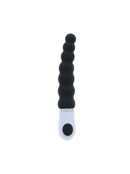 Анальний вібратор Dream Toys Essentials P-Spot Caterpillar, чорний, 15 × 2,5 см