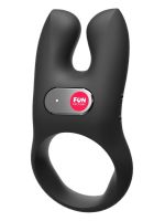 Ерекційне віброкільце Fun Factory Nos чорне, 8 см