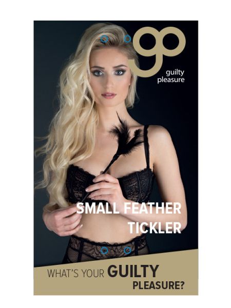 Стек з пір'ям GP SMALL FEATHER TICKLER BLACK