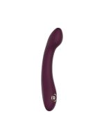 Вібратор для точки G Dream Toys Essentials зі стразами, бордовий, 21,8 × 3,6 см