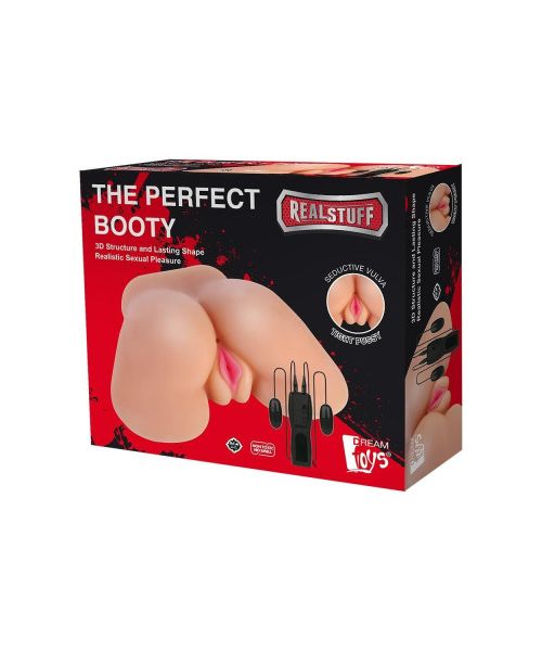 3D Мастурбатор із вібрацією Dream Toys Realstuff The Perfect Booty кишеньковий варіант
