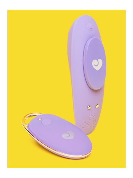 Вібратор в трусики з пультом Lovehoney Mon Ami Panty Vibrator для клітора, бузковий