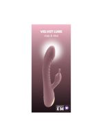 Вібратор-кроль рельєфний Sweet Em Velvet Lure 10 режимів вібрації та 5 режимів коливань, рожевий