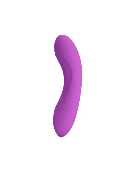 Вібратор для точки G Pretty Love Dj Dick фіолетовий, 12.7 х 2.7 см