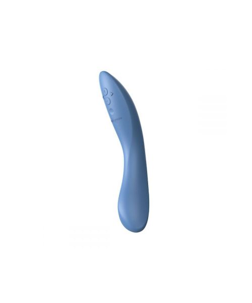 Вібратор для точки G Rave 2 We-Vibe, силіконовий, синій, 19.3 х 3 см