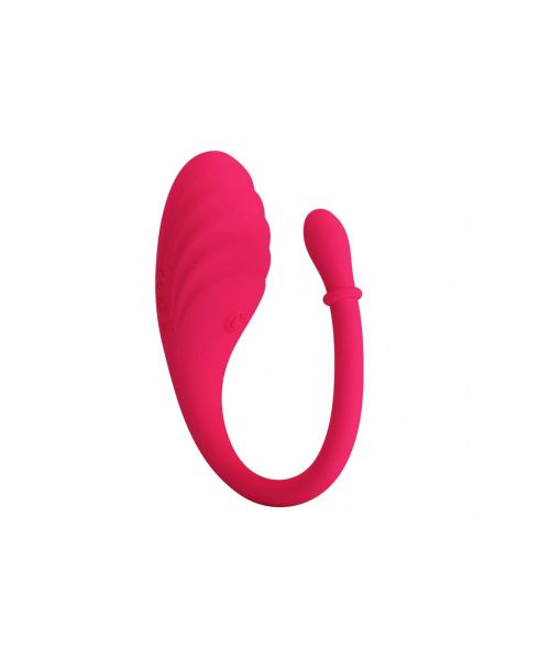 Віброяйце Romance Undine Vibro-Bullet силіконове, з додатком, рожеве, 20,5 х 3,4 см