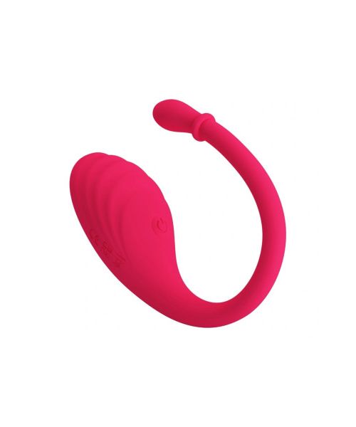 Віброяйце Romance Undine Vibro-Bullet силіконове, з додатком, рожеве, 20,5 х 3,4 см