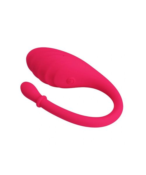 Віброяйце Romance Undine Vibro-Bullet силіконове, з додатком, рожеве, 20,5 х 3,4 см