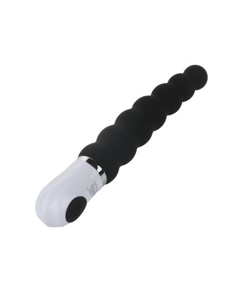 Анальний вібратор Dream Toys Essentials P-Spot Caterpillar, чорний, 15 × 2,5 см