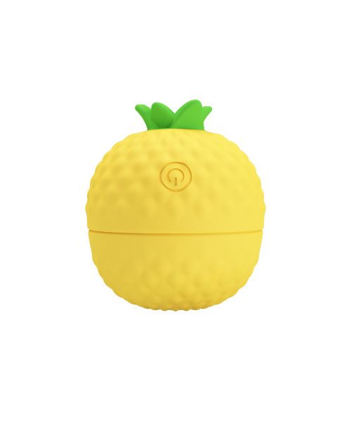 Кліторальний пульсатор PRETTY LOVE Pineapple Secret жовтий, 5,7 х 5,1 см