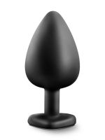Анальна пробка з каменем Blush TEMPTASIA BLING PLUG LARGE BLACK
