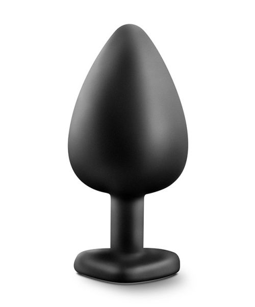 Анальна пробка з каменем Blush TEMPTASIA BLING PLUG LARGE BLACK