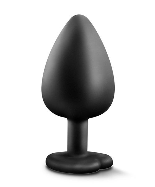 Анальна пробка з каменем Blush TEMPTASIA BLING PLUG LARGE BLACK