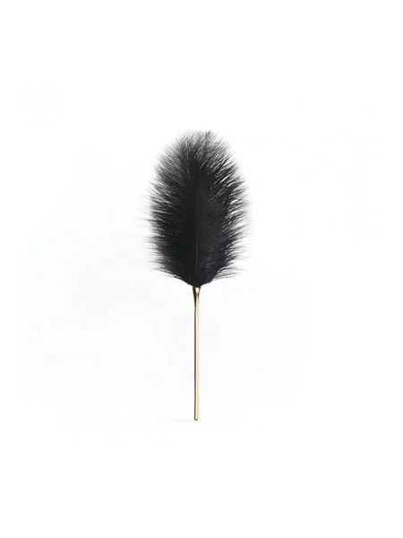 Перо на позолоченій ручці Premium Feather Tickler UPKO