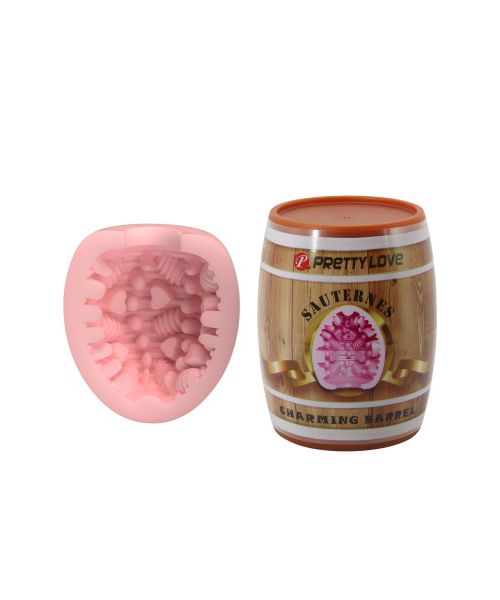 Мастурбатор яйце PRETTY LOVE Barrel Pink рожевий, 5.5 см