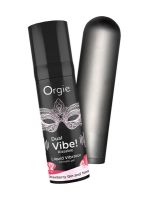 Набір Orgie VIBE! BULLET чорна віброкуля та рідкий вібратор 15 мл