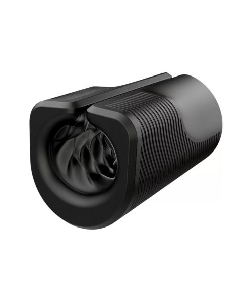 Вібруючий мастурбатор Arcwave Zing Black, відкритий, чорний