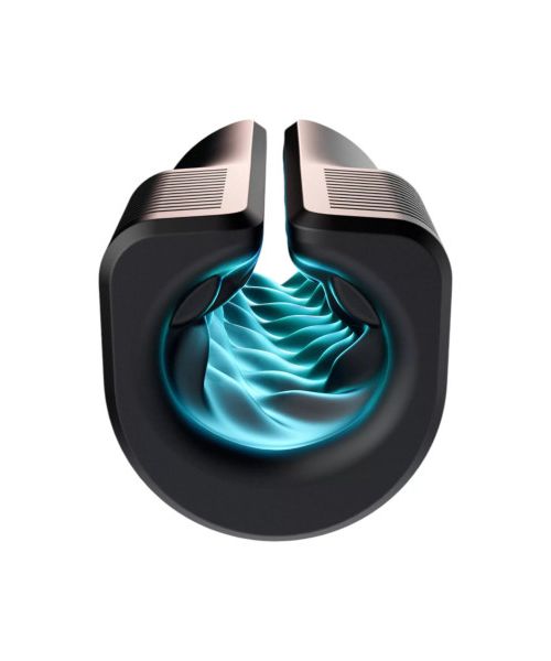 Вібруючий мастурбатор Arcwave Zing Black, відкритий, чорний