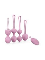 Набір вагінальних віброкульок Every Night Toys Beata, 4 шт, з дистанційним пультом, бузковий