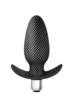 Анальна пробка з вібрацією 3 в 1 BLUSH SPARK THROTTLE AV-01 CARBON FIBER