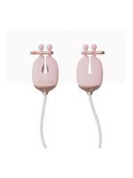 Затискачі для сосків з вібрацією Qingnan No.2 Vibrating Nipple Clamps Pink