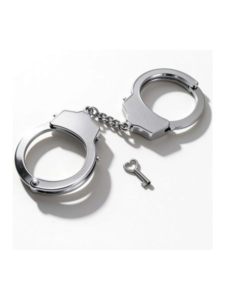 Наручники металеві DS Fetish, срібні