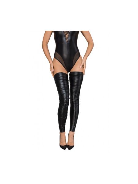 Панчохи без носка F207 Noir Handmade M